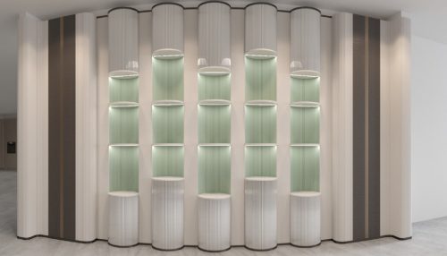 JP Decor 3D flexpanel – GREEN – 90 × 100 x 0.9 cm