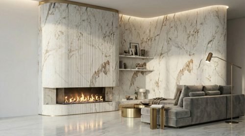 JP Decor 3D flexpanel – Breccia Marble – 90 × 100 x 0.9 cm